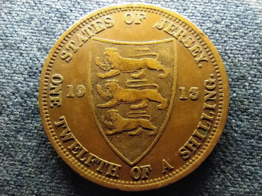 Jersey V. Gy&ouml;rgy (1910-1936) 1/12 shilling