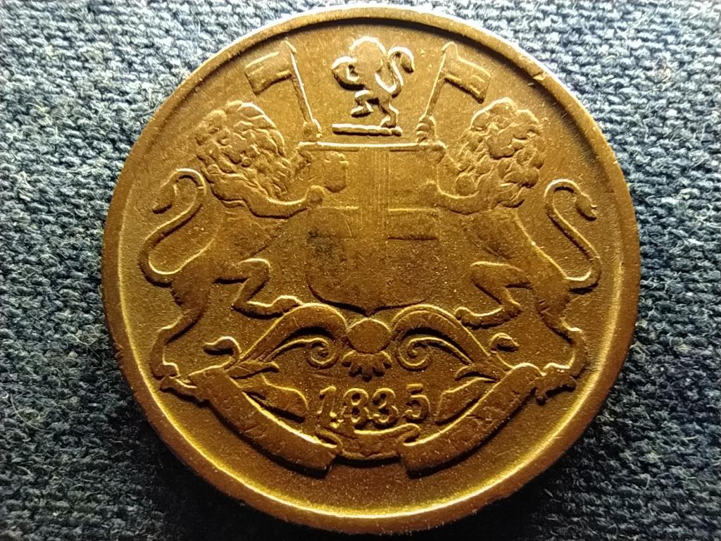 Holland Kelet India Vikt&oacute;ria (1837-1901) 1/4 anna
