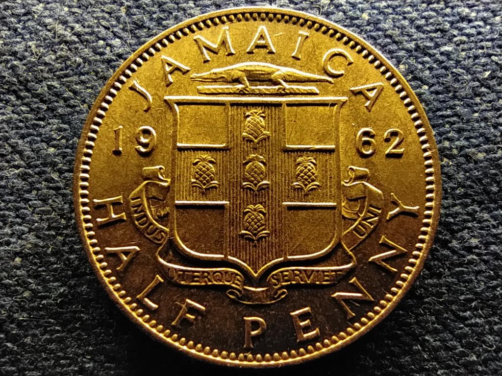 Jamaica II. Erzs&eacute;bet (1952-) 1/2 penny