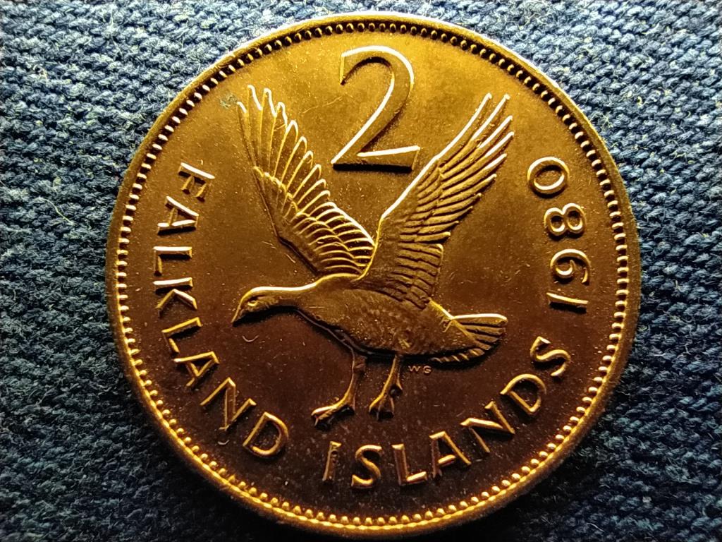 Falkland-szigetek II. Erzs&eacute;bet (1952-2022) 2 Penny