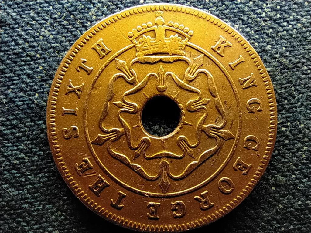 Zimbabwe VI. Gy&ouml;rgy (1936-1952) 1 penny