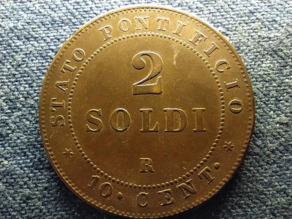 P&aacute;pai &aacute;llam IX. Pius 2 soldi