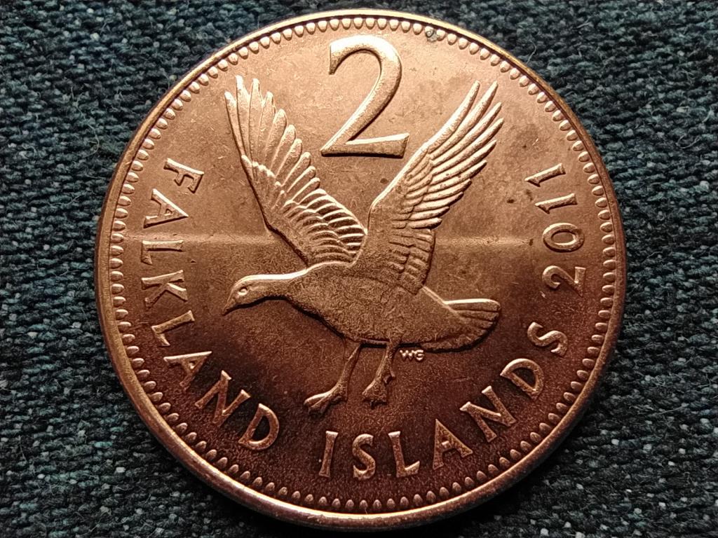 Falkland-szigetek II. Erzs&eacute;bet (1952-2022) 2 Penny