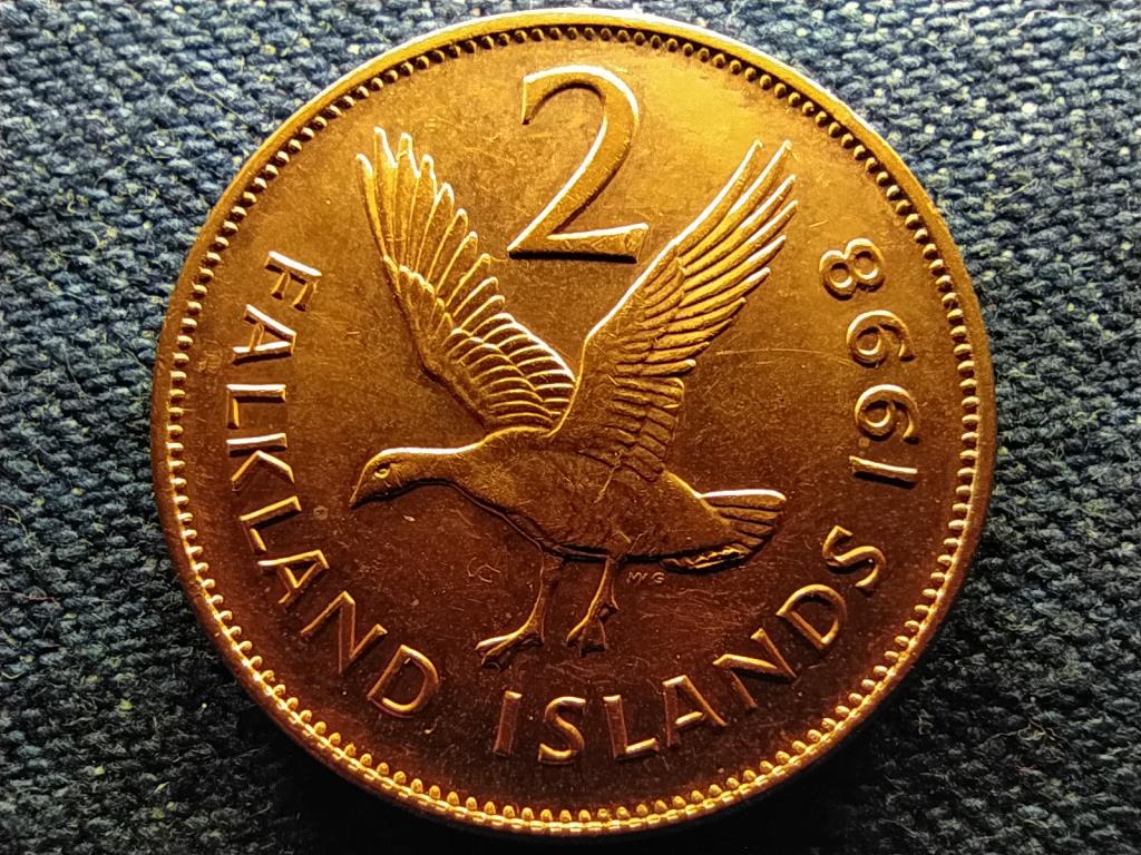 Falkland-szigetek II. Erzs&eacute;bet (1952-2022) 2 Penny