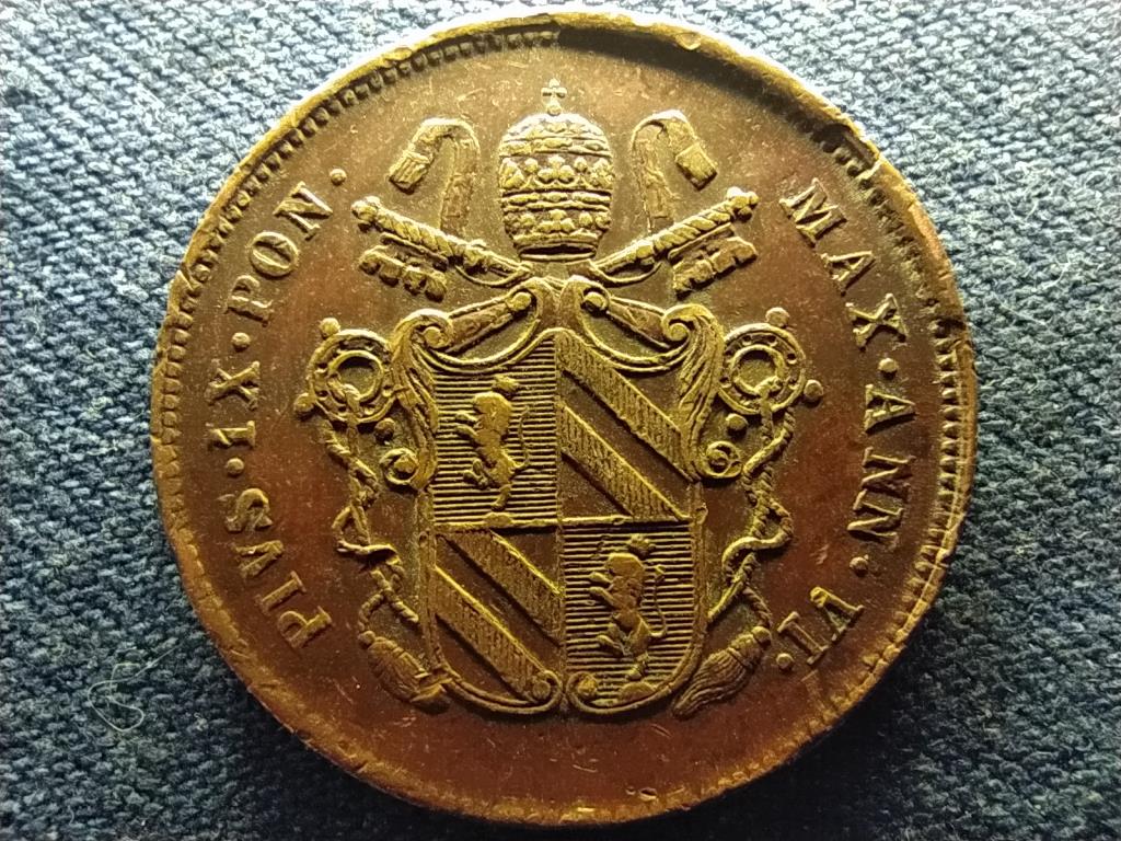 P&aacute;pai &aacute;llam IX. Pius 2 baiocco