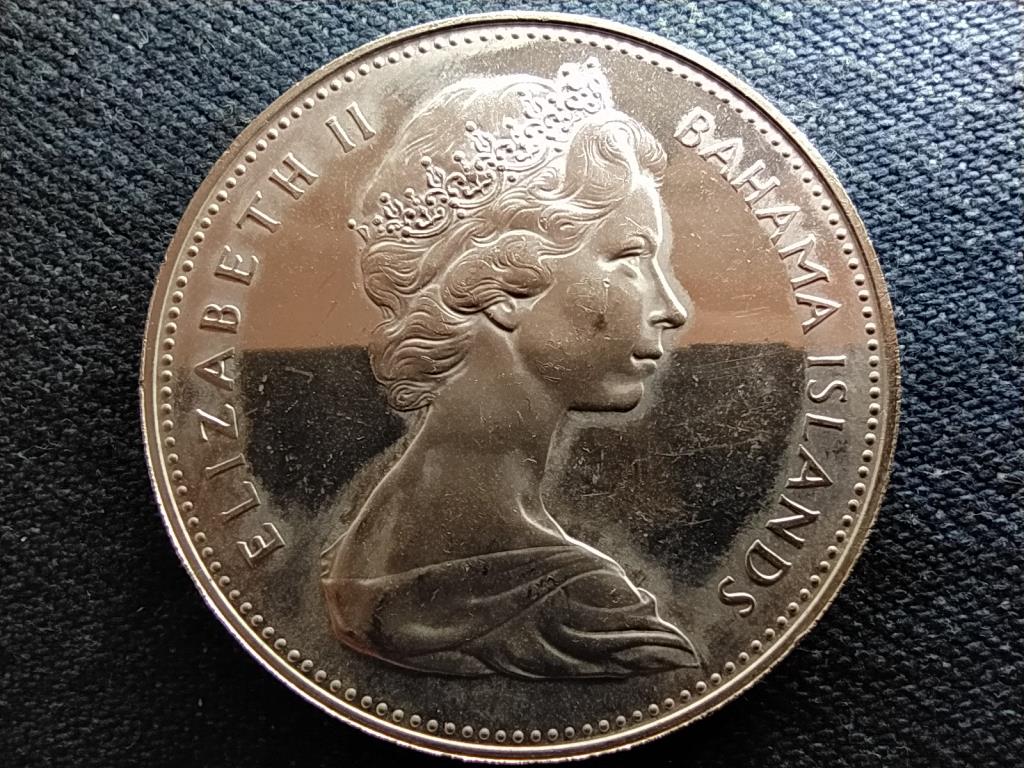Bahama-szigetek II. Erzs&eacute;bet (1952-2022) .925 ez&uuml;st 2 Doll&aacute;r