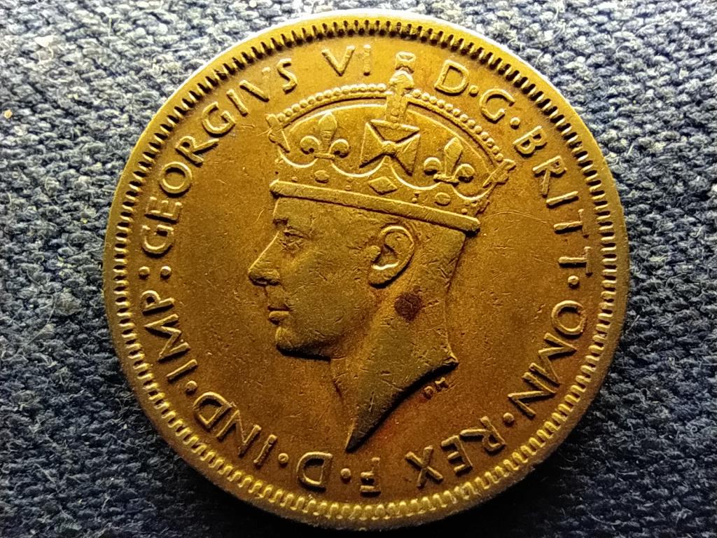 Brit Nyugat-Afrika VI. Gy&ouml;rgy (1936-1952) 1 shilling