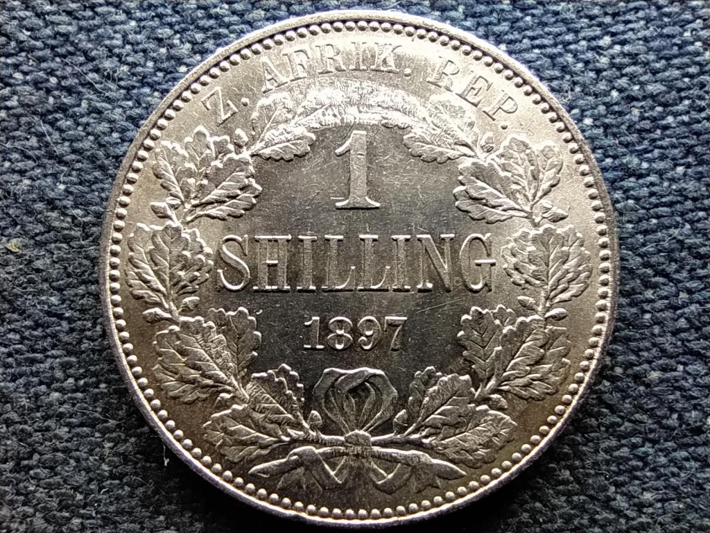 D&eacute;l-Afrikai K&ouml;zt&aacute;rsas&aacute;g Johannes Paulus Kruger .925 ez&uuml;st 1 Shilling