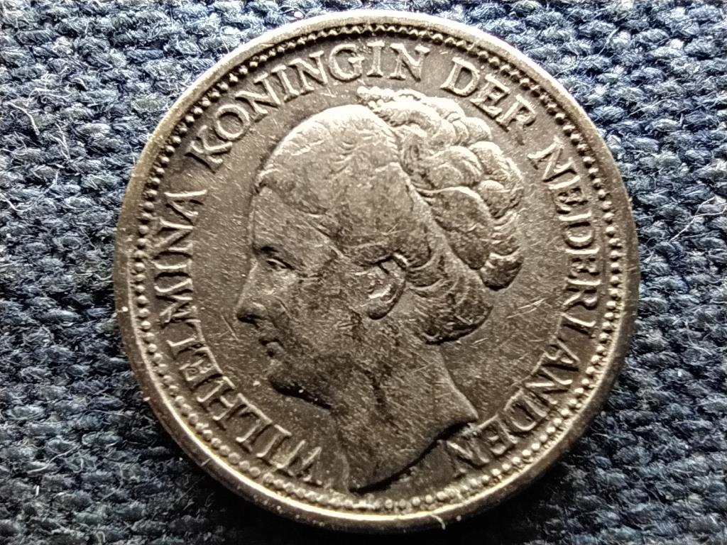 Holland Antill&aacute;k I. Vilma (1890-1948) .640 ez&uuml;st 1/10 gulden