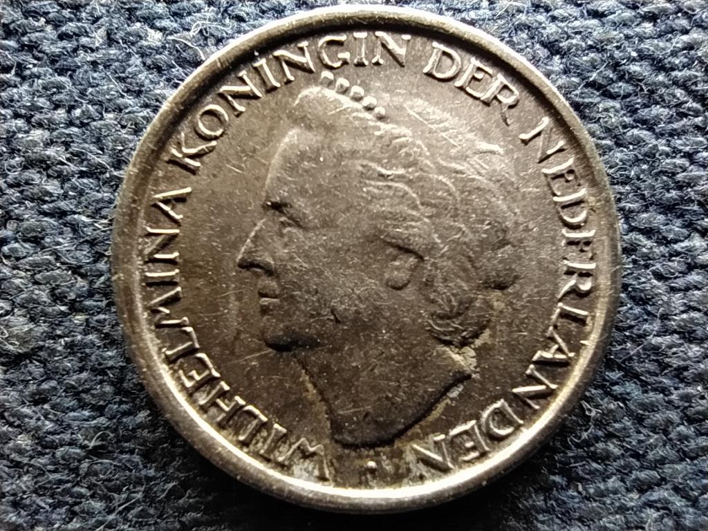 Holland Antill&aacute;k I. Vilma (1890-1948) .640 ez&uuml;st 1/10 gulden