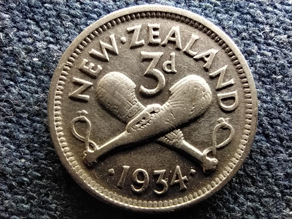 &Uacute;j-Z&eacute;land V. Gy&ouml;rgy .500 ez&uuml;st 3 Pence