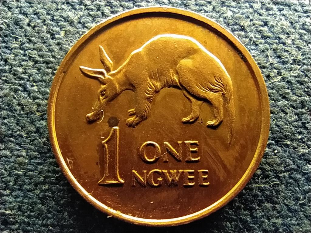 Zambia K&ouml;zt&aacute;rsas&aacute;g (1964- ) 1 ngwee