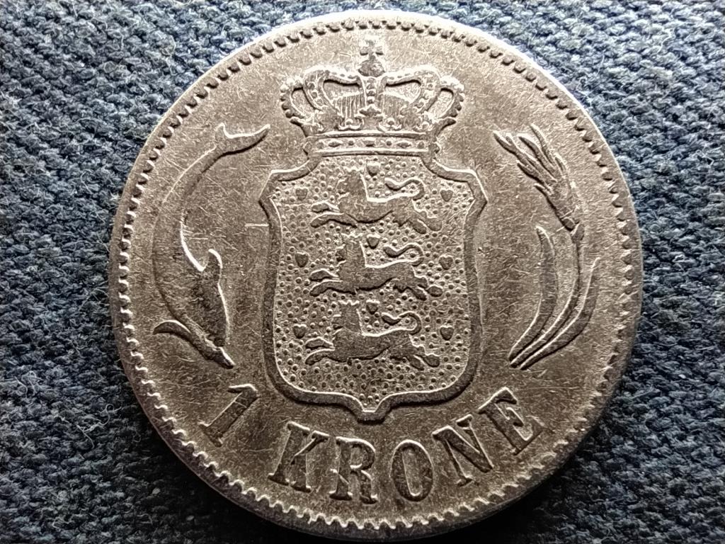 D&aacute;nia IX. Kereszt&eacute;ly (1863-1906) .800 ez&uuml;st 1 Korona
