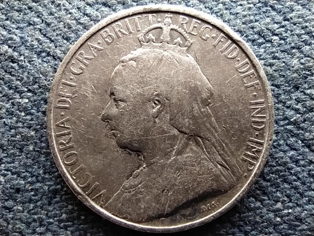 Ciprus Vikt&oacute;ria (1879-1901) .925 ez&uuml;st 4 1/2 piaszter