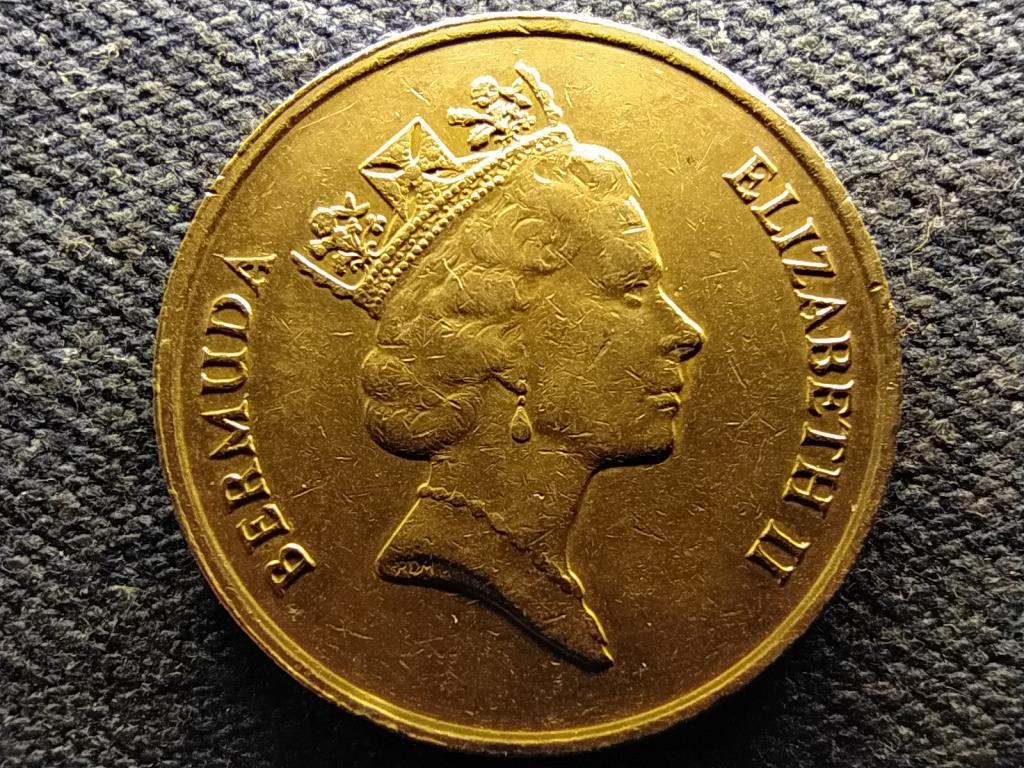 Bermuda II. Erzs&eacute;bet (1952-1961) 1 Doll&aacute;r