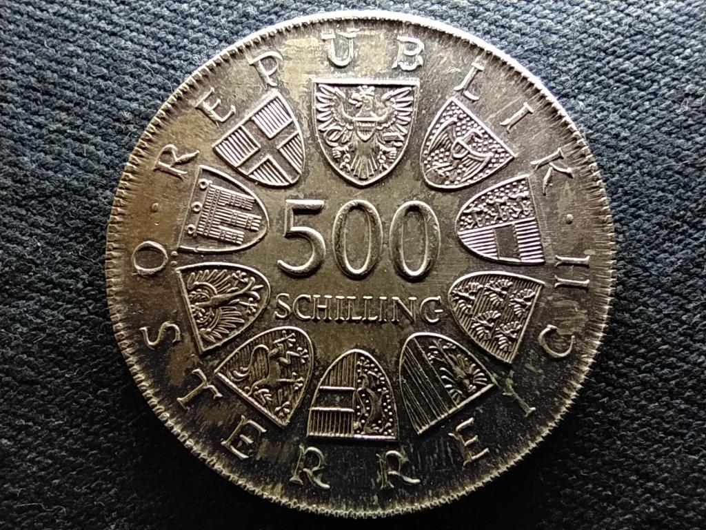 Ausztria Szent Sz&ouml;r&eacute;ny hal&aacute;la .640 ez&uuml;st 500 Schilling