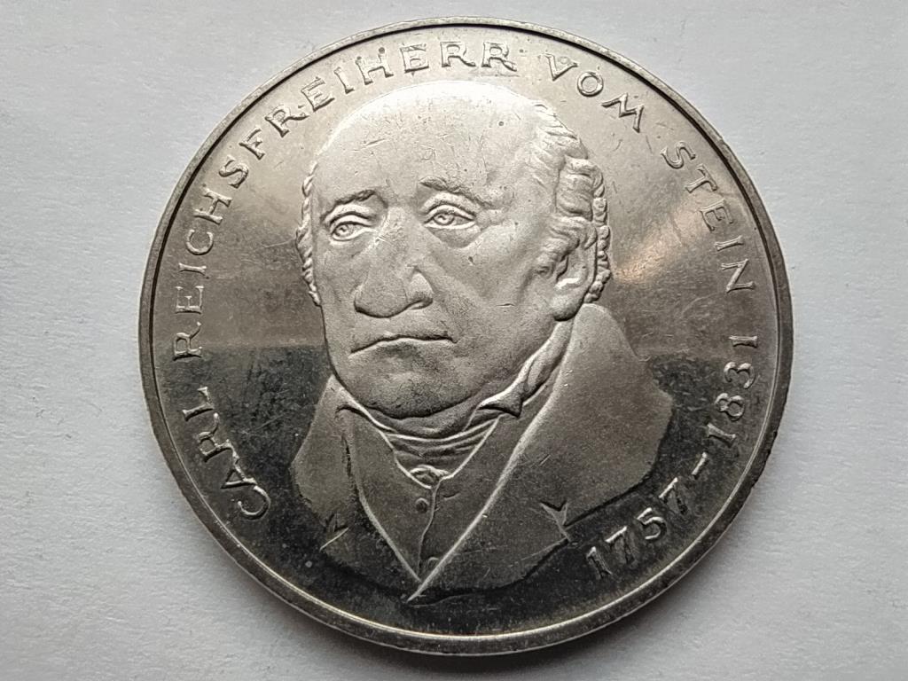 N&eacute;metorsz&aacute;g Carl Reichsfreiherr vom Stein 5 M&aacute;rka