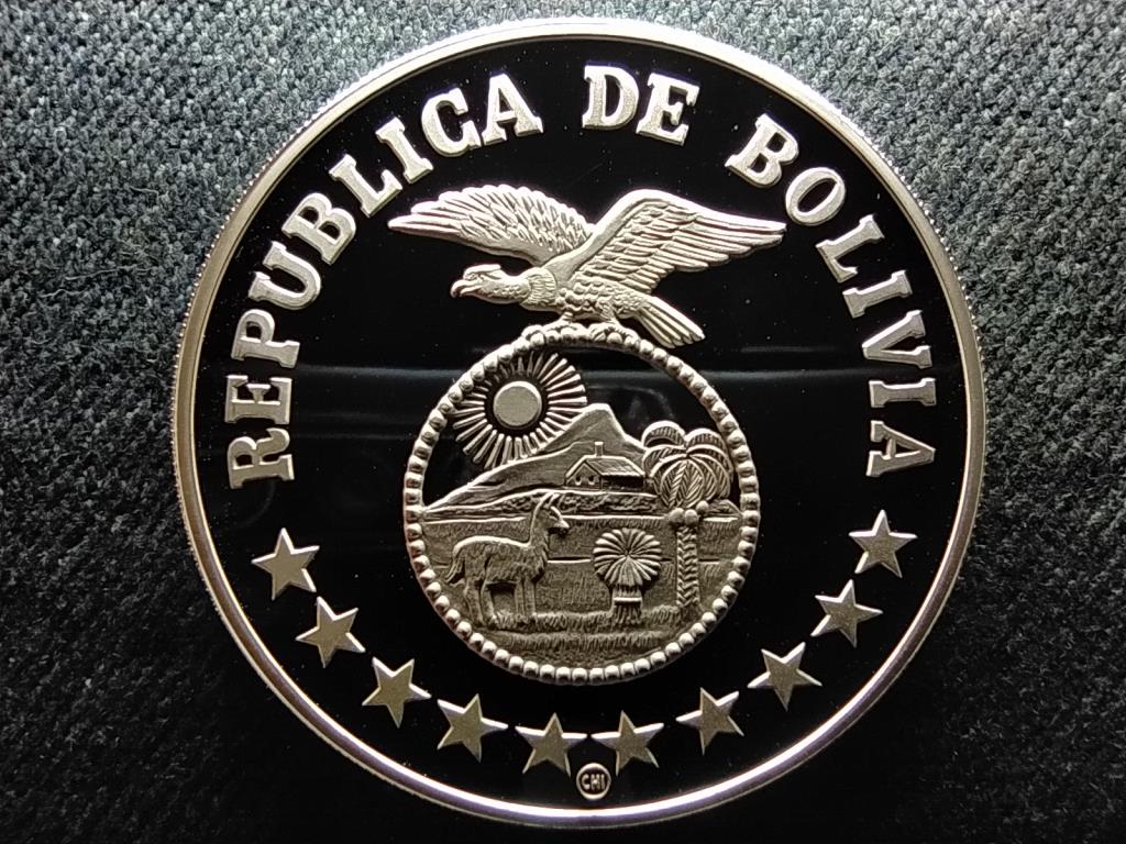 Bol&iacute;via Gyermekek Nemzetk&ouml;zi &Eacute;ve .925 ez&uuml;st 200 Pez&oacute;