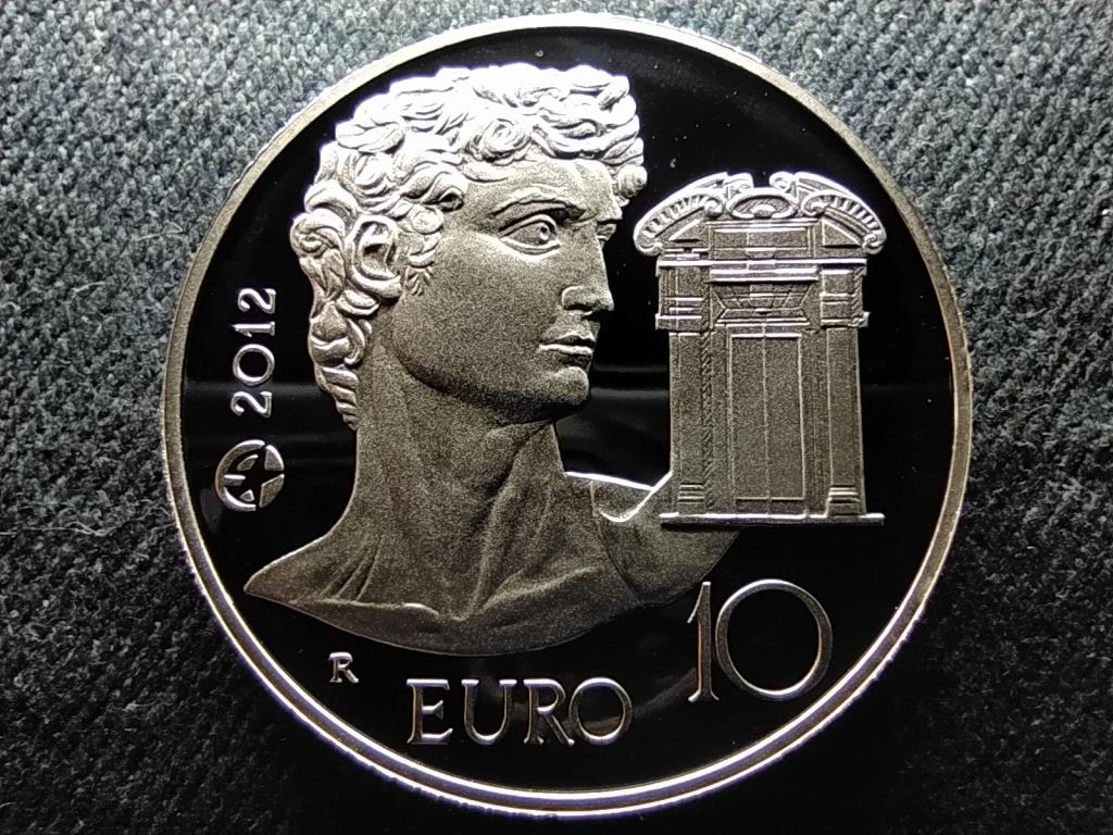 Olaszorsz&aacute;g Michelangelo Buonarroti .925 ez&uuml;st 10 Euro