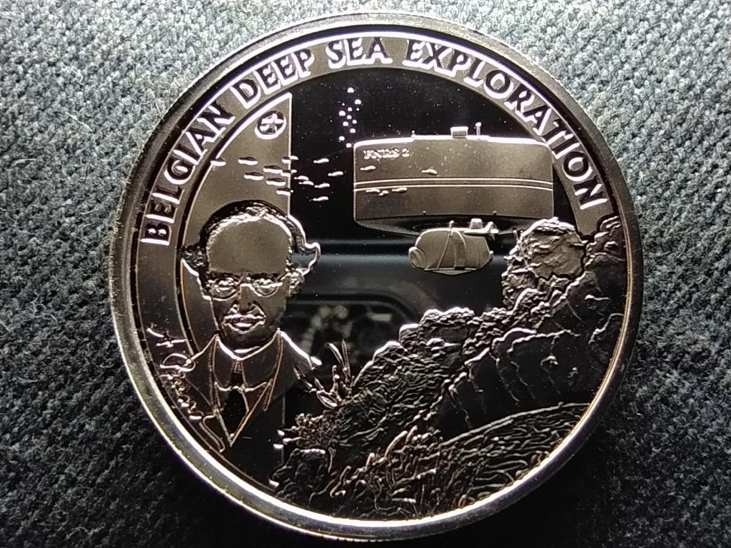 Belgium Belga m&eacute;lytengeri kutat&aacute;s .925 ez&uuml;st 10 Euro