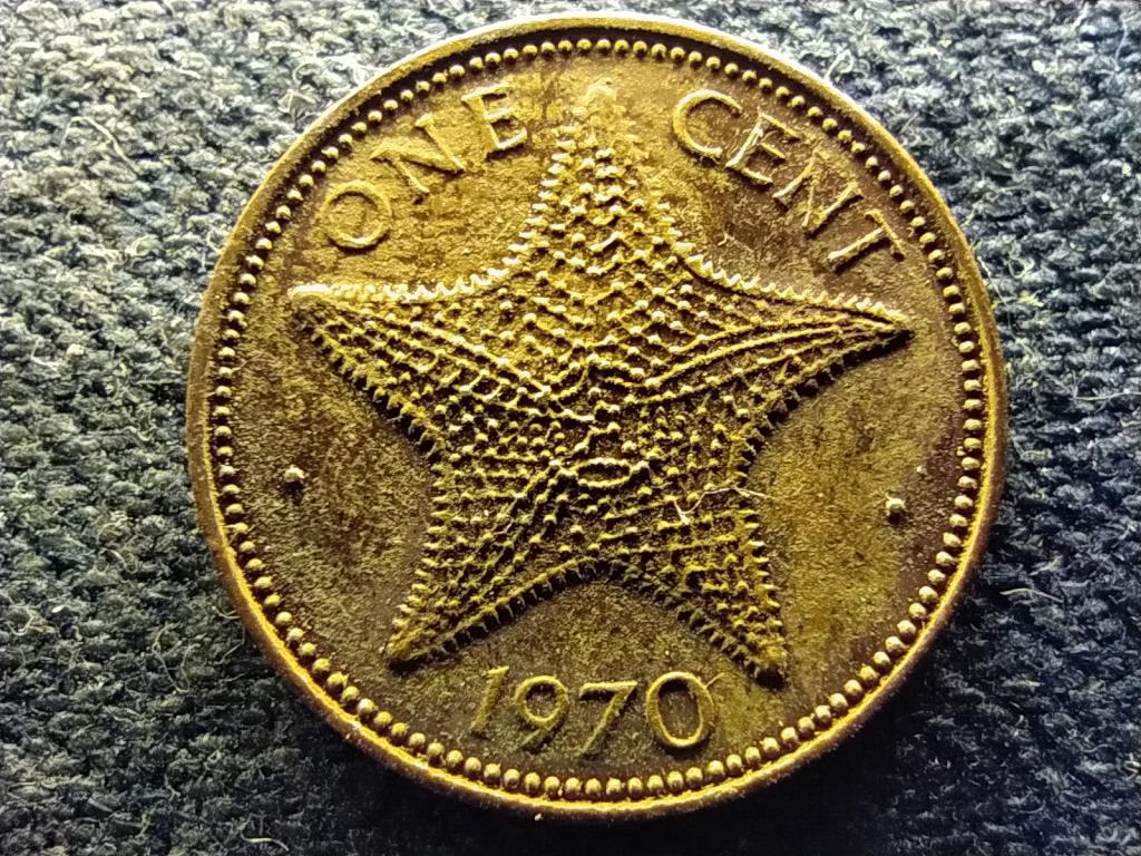 Bahama-szigetek II. Erzs&eacute;bet (1952-2022) 1 Cent