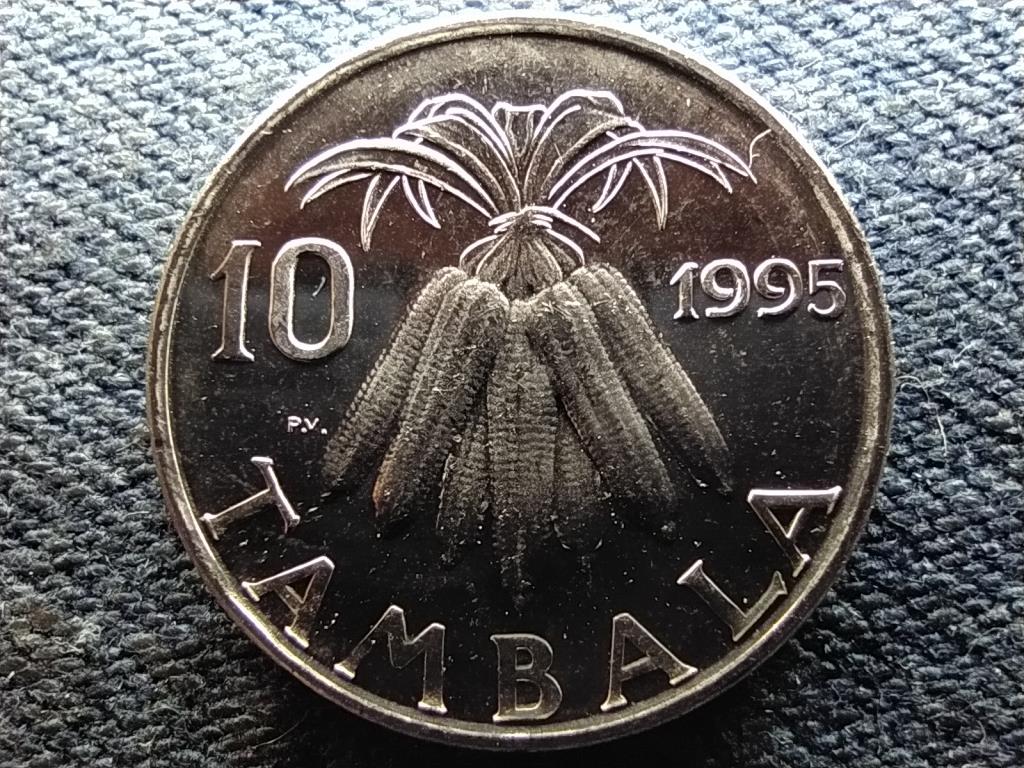 Malawi K&ouml;zt&aacute;rsas&aacute;g (1966- ) 10 tambala