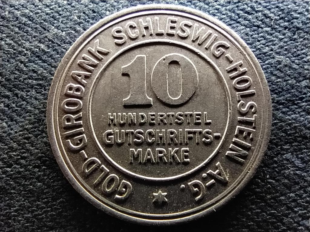 N&eacute;met &Aacute;llamok Schleswig-Holstein 10/100 gutschriftsmarke sz&uuml;ks&eacute;gp&eacute;nz