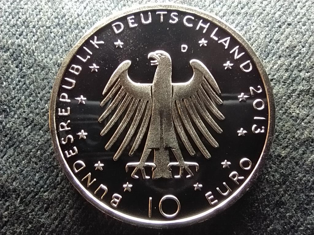 N&eacute;metorsz&aacute;g Richard Wagner .625 ez&uuml;st 10 Euro