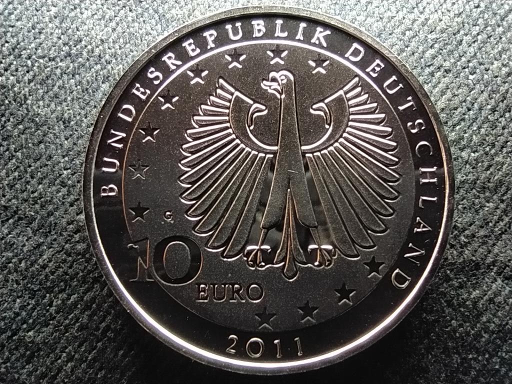 N&eacute;metorsz&aacute;g Liszt Ferenc .625 ez&uuml;st 10 Euro