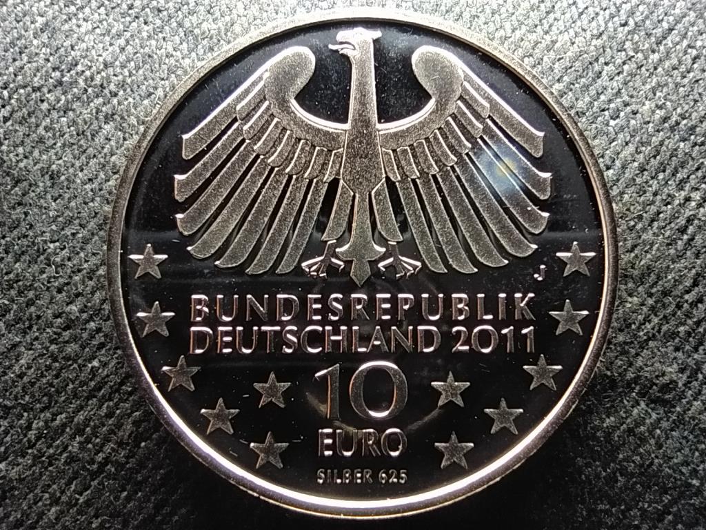 N&eacute;metorsz&aacute;g 100 &eacute;ves a hamburgi Elba-alag&uacute;t .625 ez&uuml;st 10 Euro
