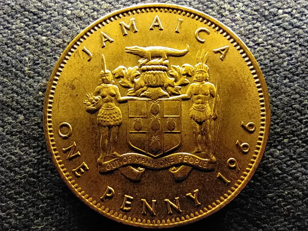 Jamaica II. Erzs&eacute;bet (1952-2022) 1 penny