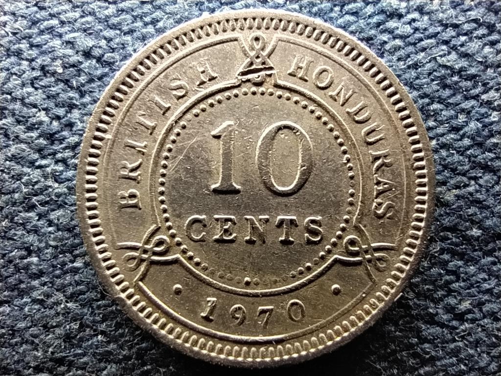 Belize Brit Honduras kol&oacute;nia 10 cent