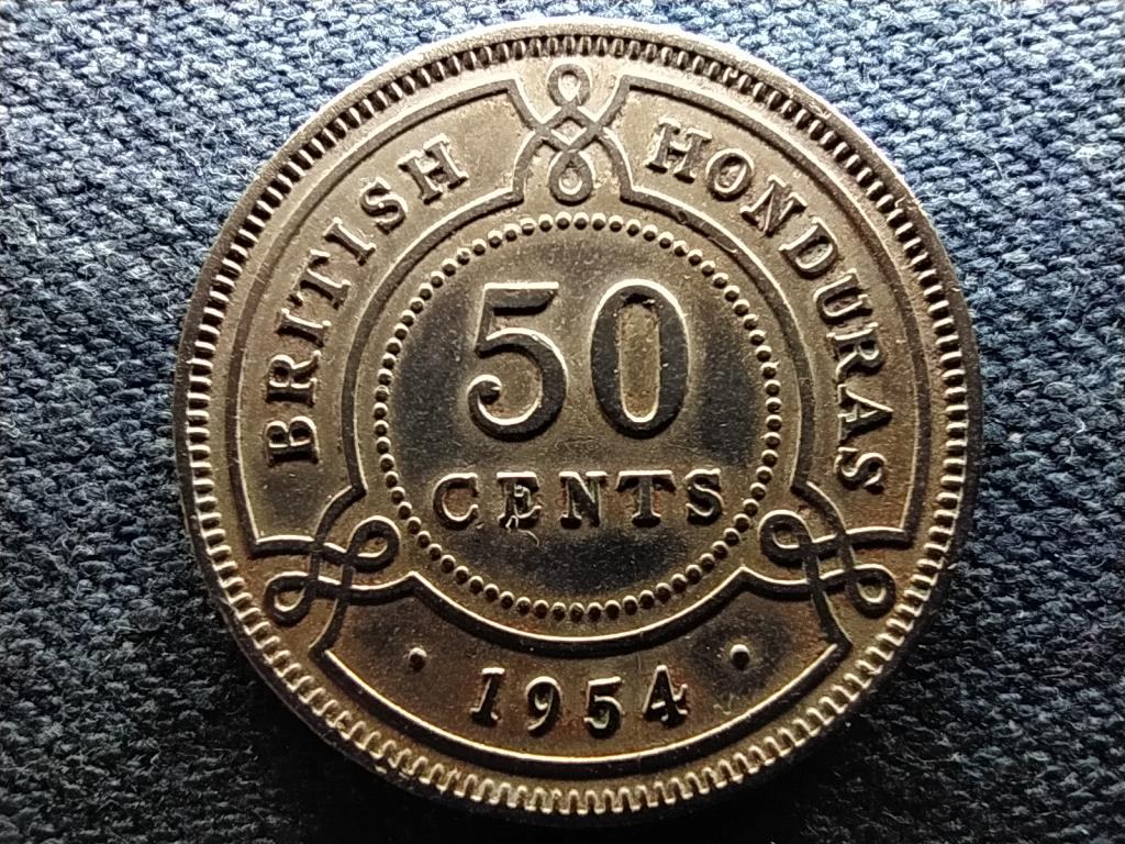 Belize Brit Honduras kol&oacute;nia 50 cent
