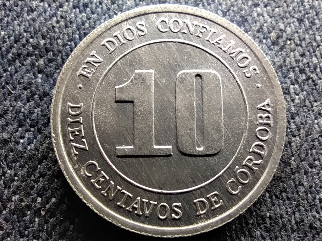 Nicaragua K&ouml;zt&aacute;rsas&aacute;g (1821- ) 10 centavo