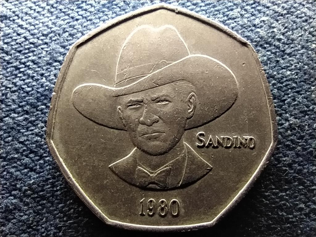 Nicaragua Augusto Nicol&aacute;s Sandino 5 cordoba