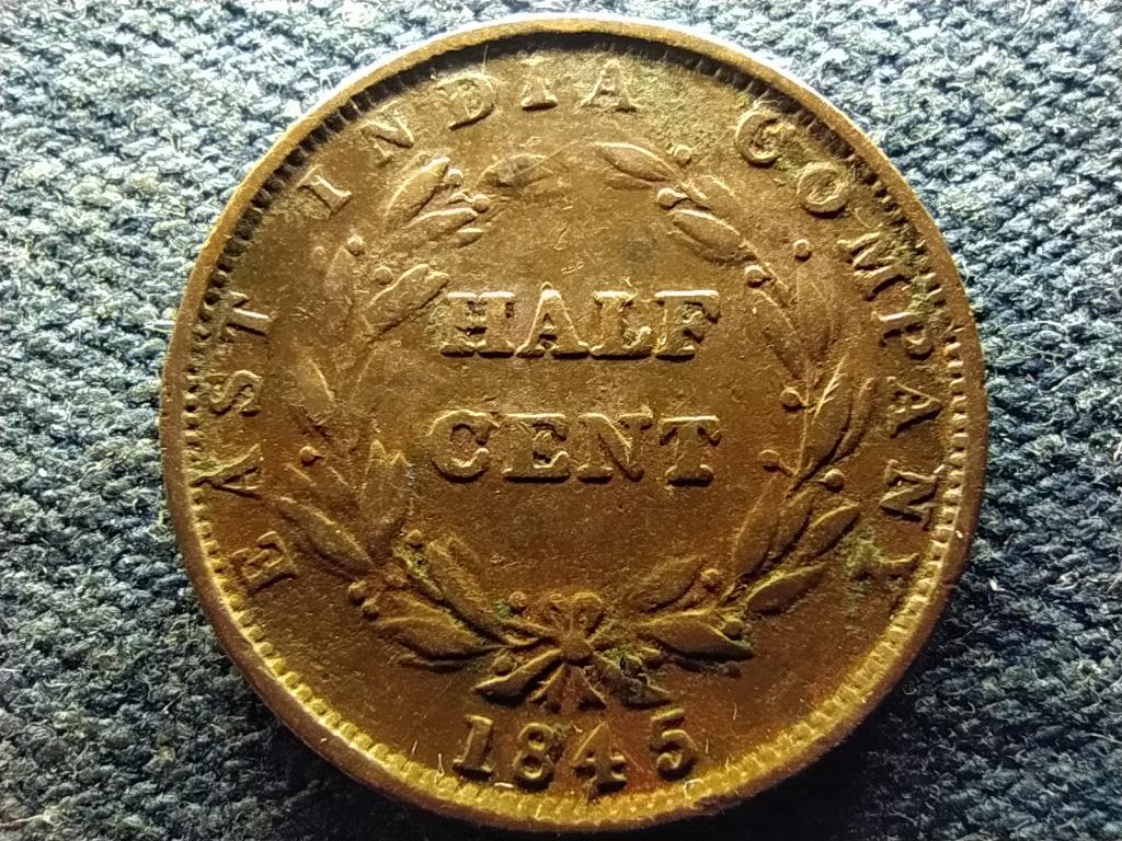 Malajzia Vikt&oacute;ria (1837-1901) 1/2 cent