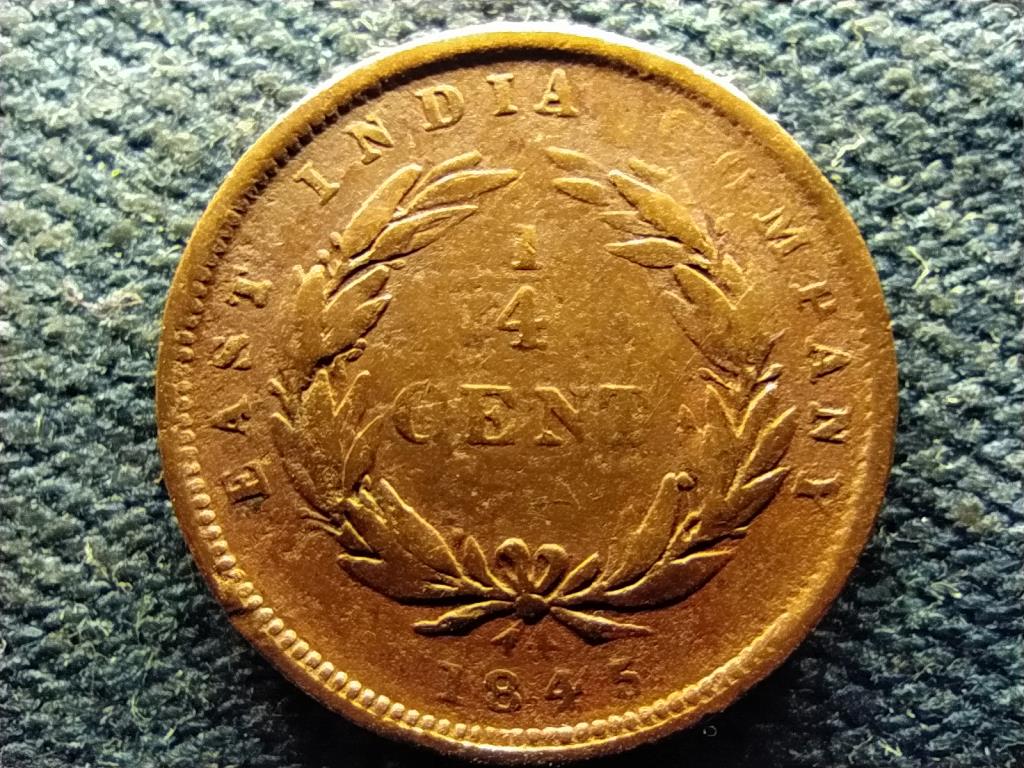 Malajzia Vikt&oacute;ria (1837-1901) 1/4 cent