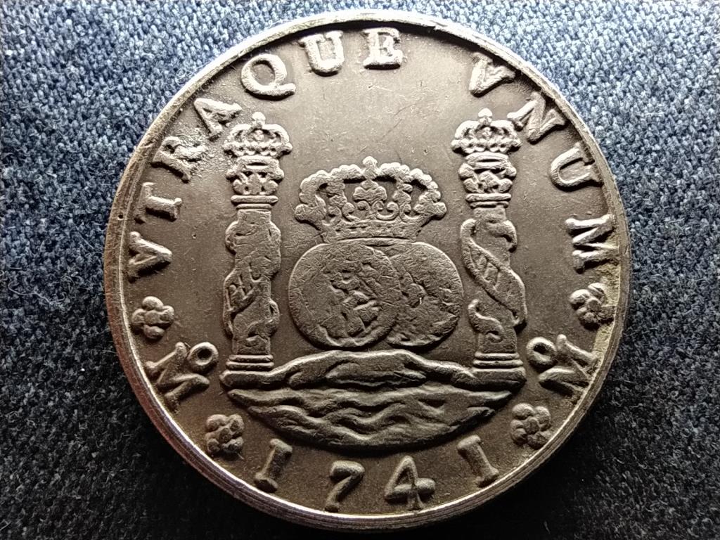 Mexik&oacute; V. F&uuml;l&ouml;p (1700-1724, 1724-1746) .917 ez&uuml;st 8 real