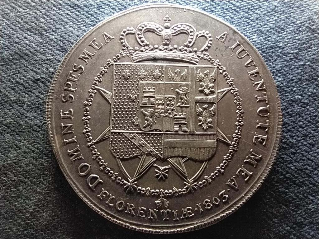 Olasz &Aacute;llamok II. (K&aacute;roly) Lajos (1803-1807) &eacute;s M&aacute;ria Lujza .934 ez&uuml;st 10 l&iacute;ra