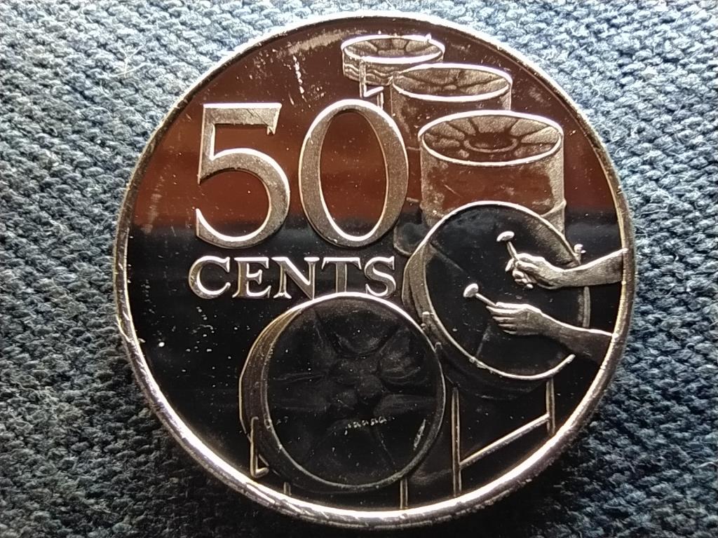 Trinidad &eacute;s Tobago K&ouml;zt&aacute;rsas&aacute;g (1976- ) 50 cent