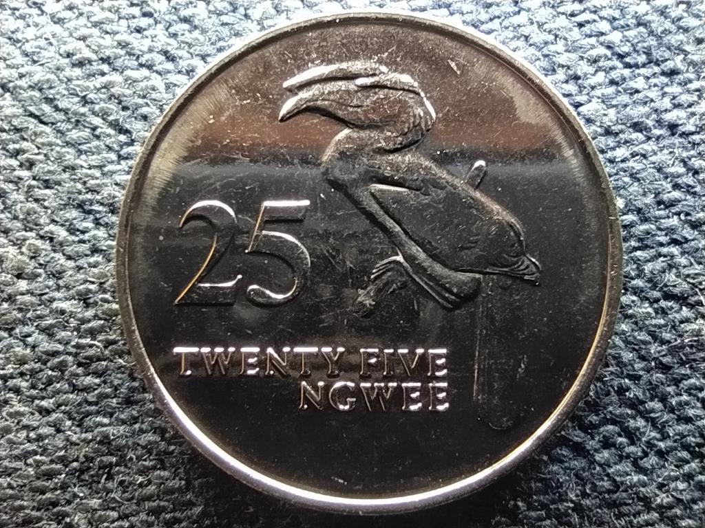 Zambia K&ouml;zt&aacute;rsas&aacute;g (1964- ) 25 ngwee