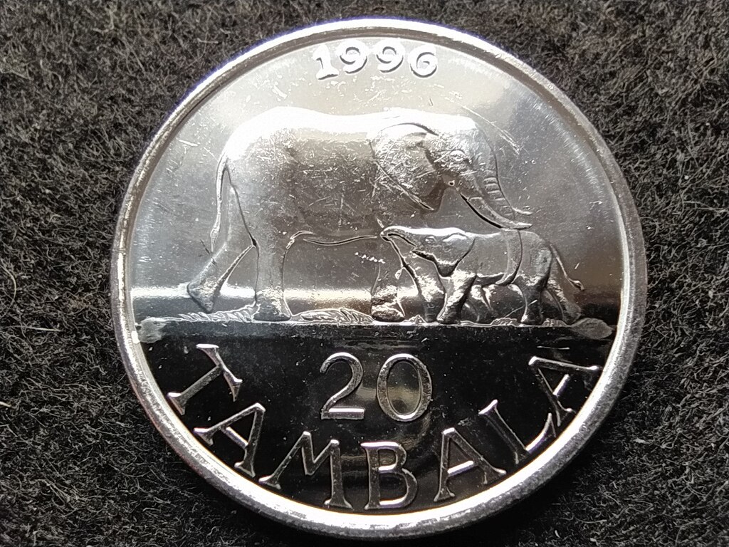 Malawi K&ouml;zt&aacute;rsas&aacute;g (1966- ) 20 tambala