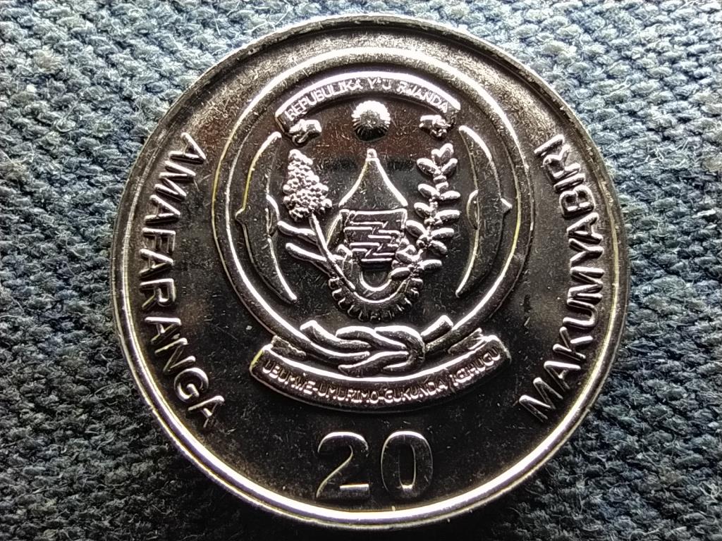 Ruanda K&ouml;zt&aacute;rsas&aacute;g (1964- ) 20 amafaranga