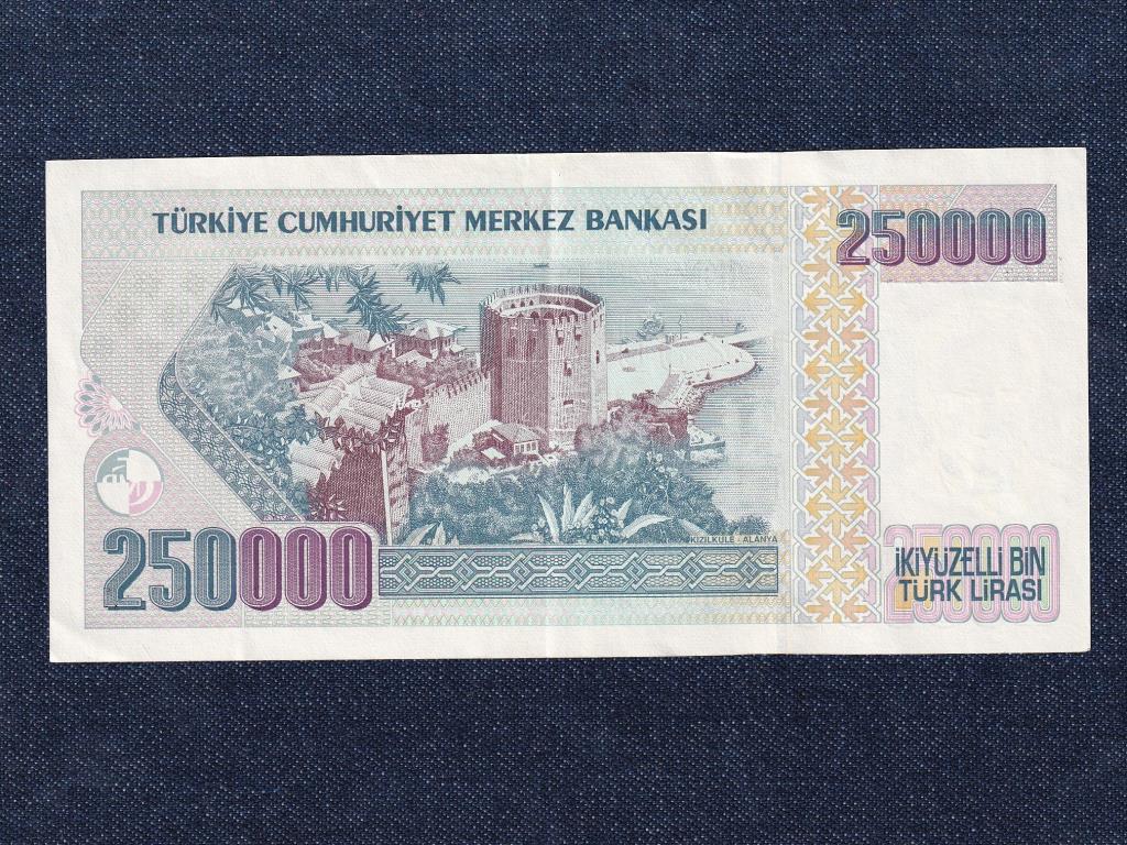 T&ouml;r&ouml;korsz&aacute;g 250000 L&iacute;ra bankjegy