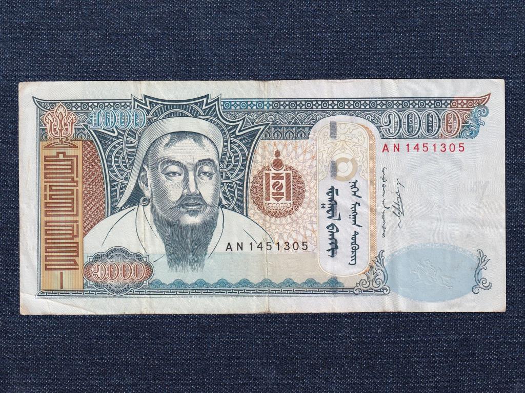 Mong&oacute;lia 1000 Terper bankjegy