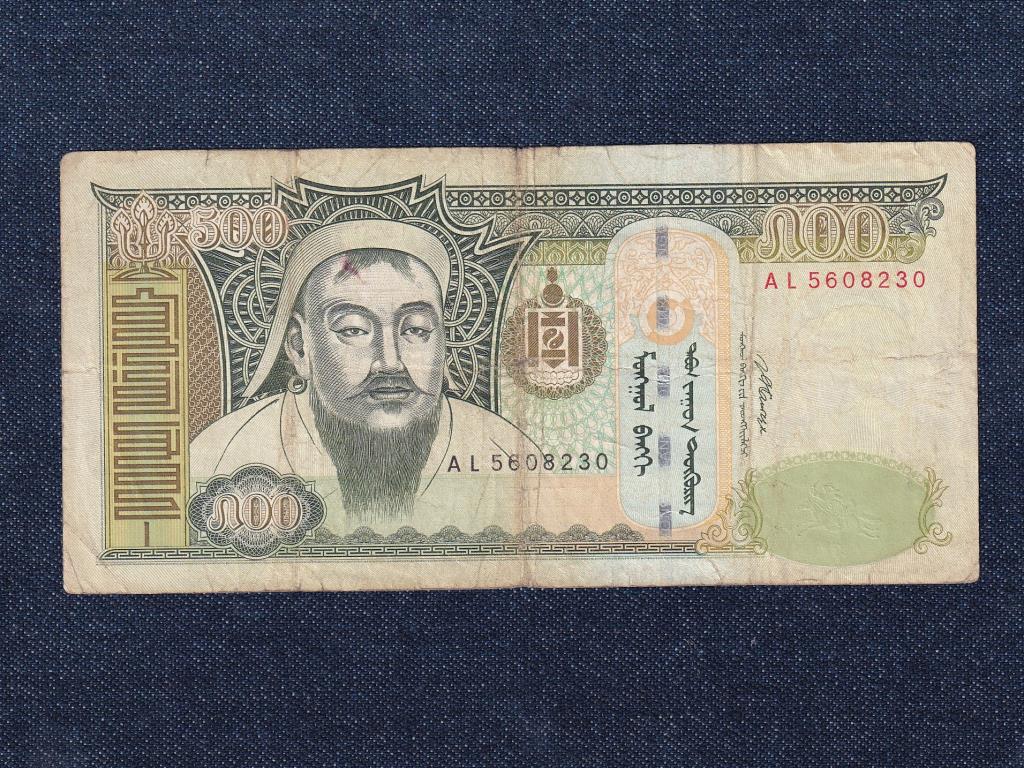 Mong&oacute;lia 500 Terper bankjegy