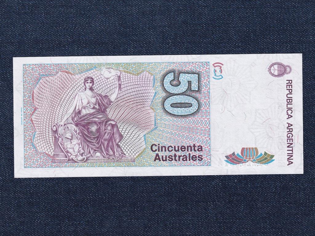 Argent&iacute;na Sz&ouml;vets&eacute;gi tartom&aacute;ny (1861-0) 50 Austral bankjegy