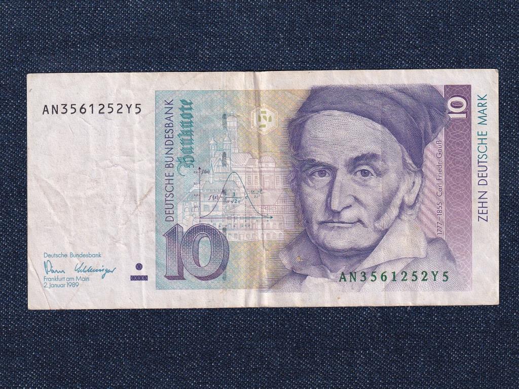N&eacute;metorsz&aacute;g 10 M&aacute;rka bankjegy