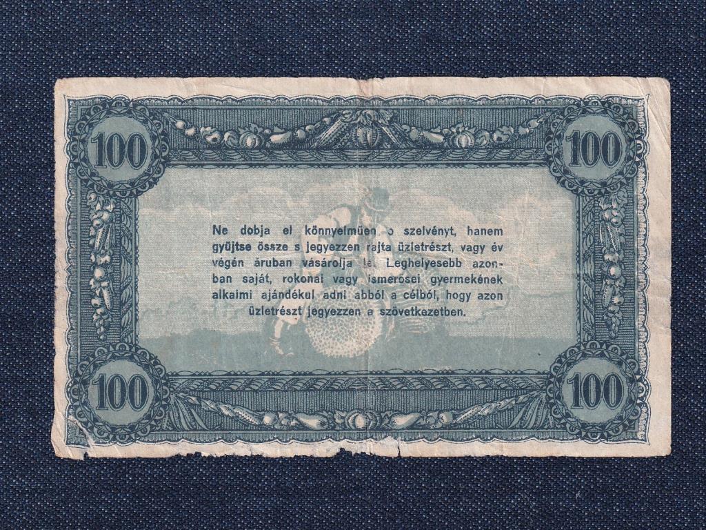 V&aacute;s&aacute;rl&aacute;si visszat&eacute;r&iacute;t&eacute;s 100 Korona bankjegy