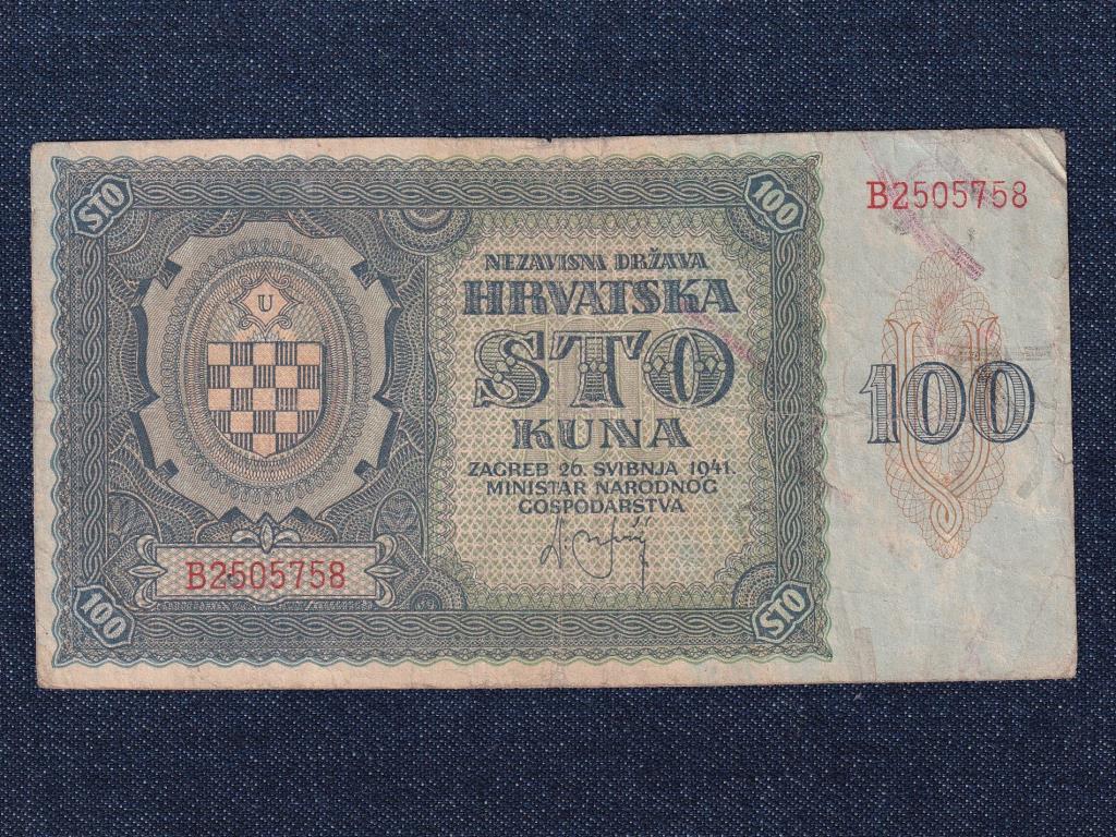 Horv&aacute;torsz&aacute;g 100 kuna bankjegy